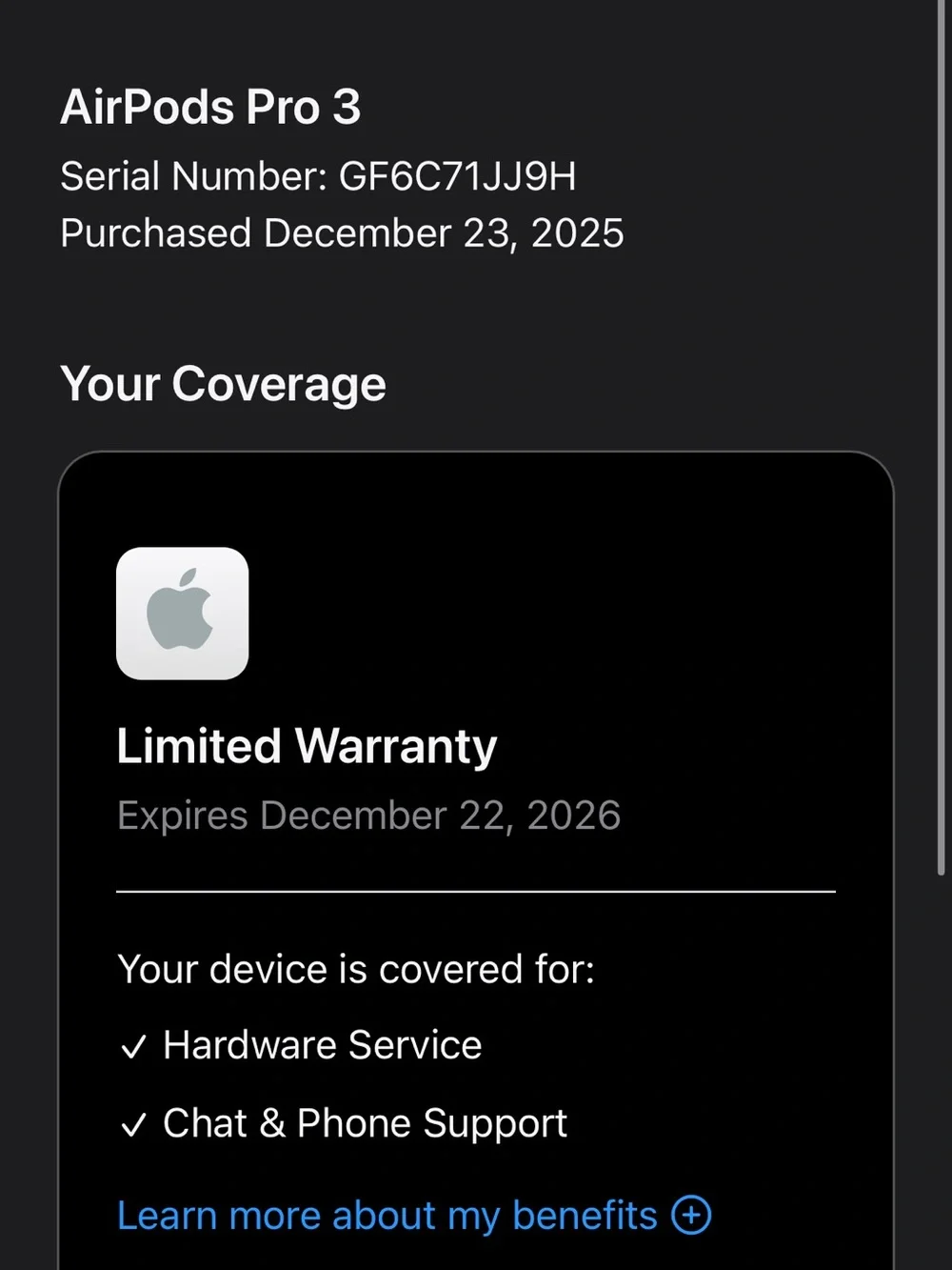 AirPod Pro Gen 3’s Brand New With receipt